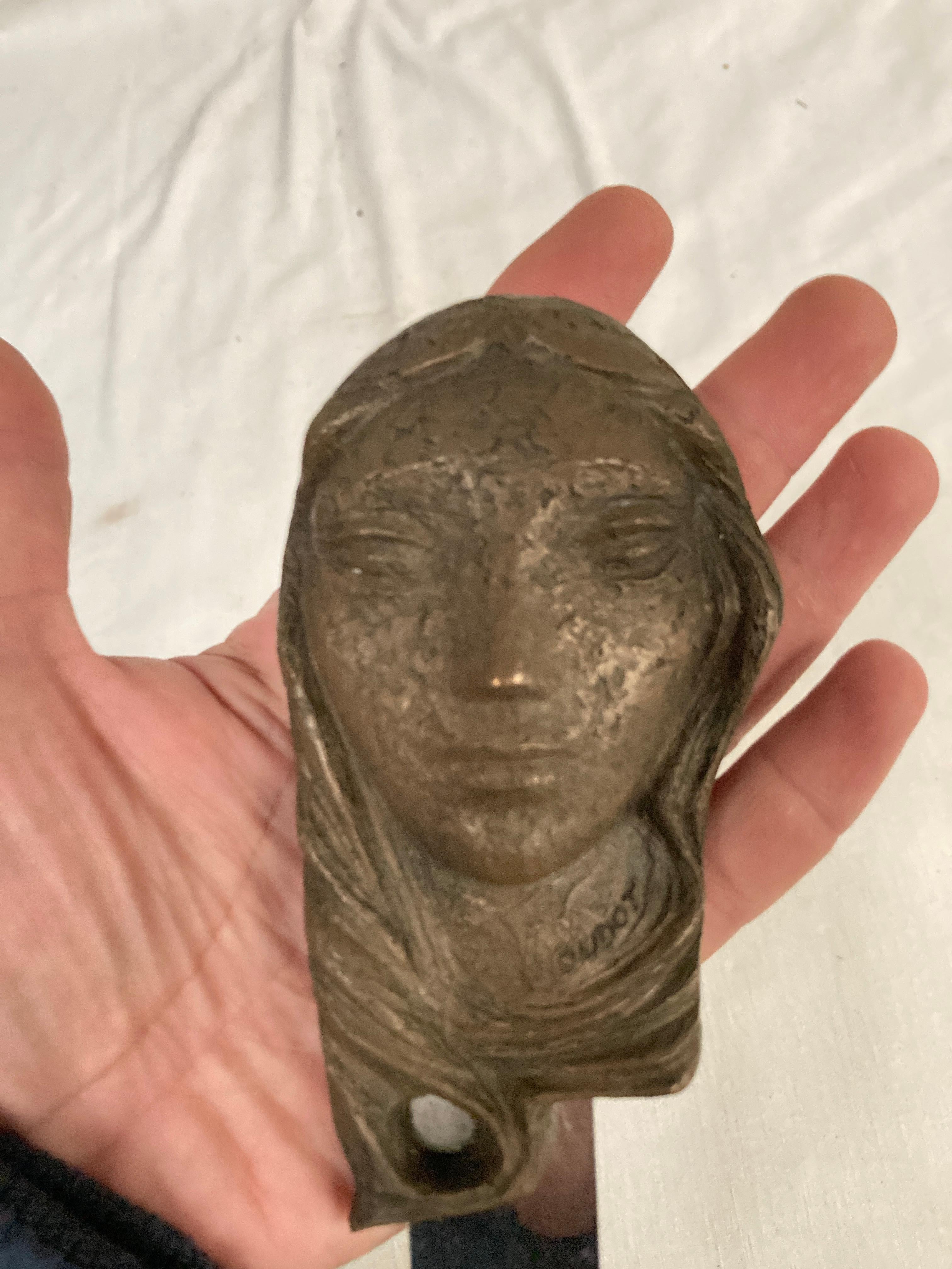 Coupe-papier du sculpteur français Georges Oudot des années 1940 en vente 1