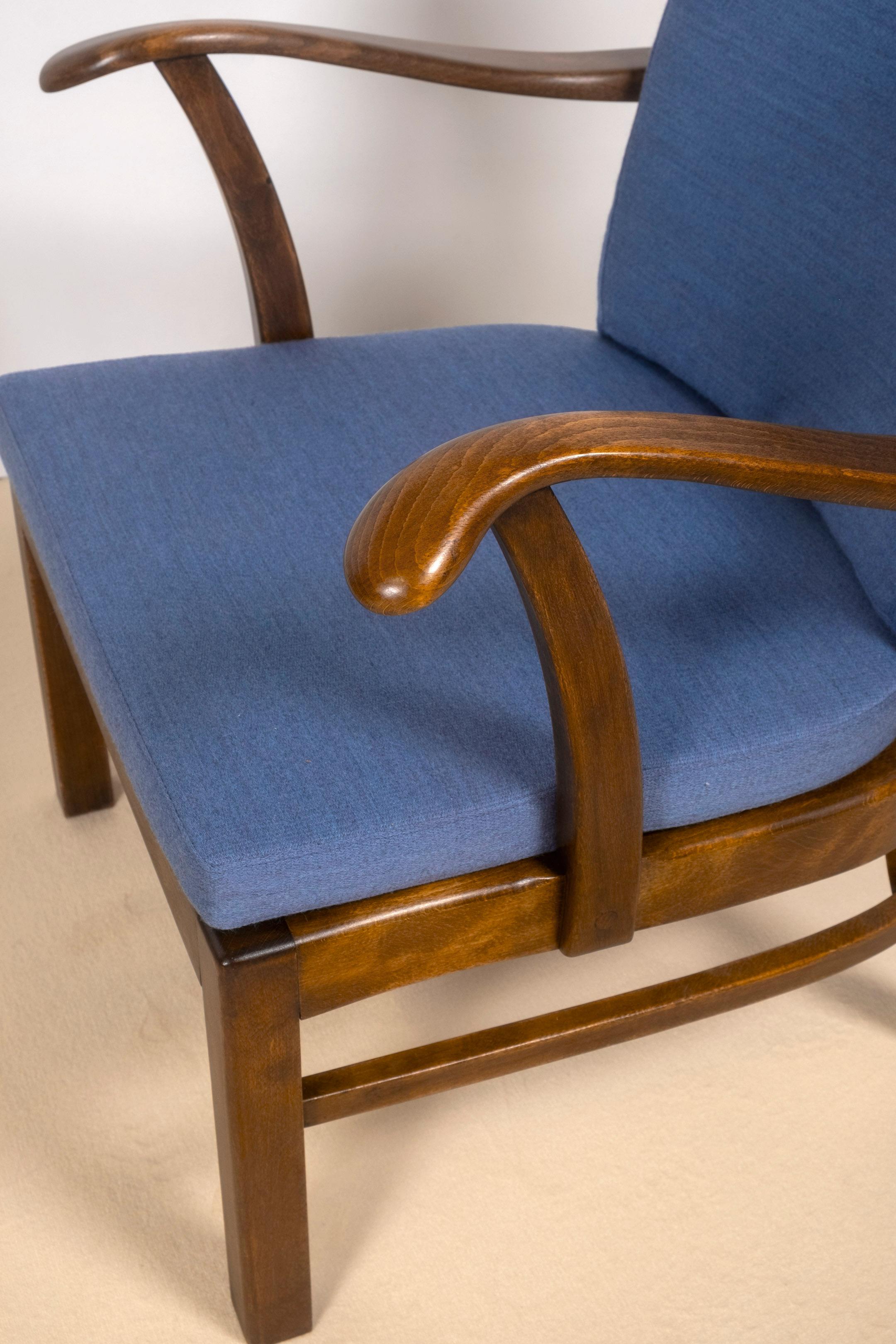 Chaises longues des années 1940 par Tyge Hvass, modèle 1628 pour Fritz Hansen, Danemark en vente 2
