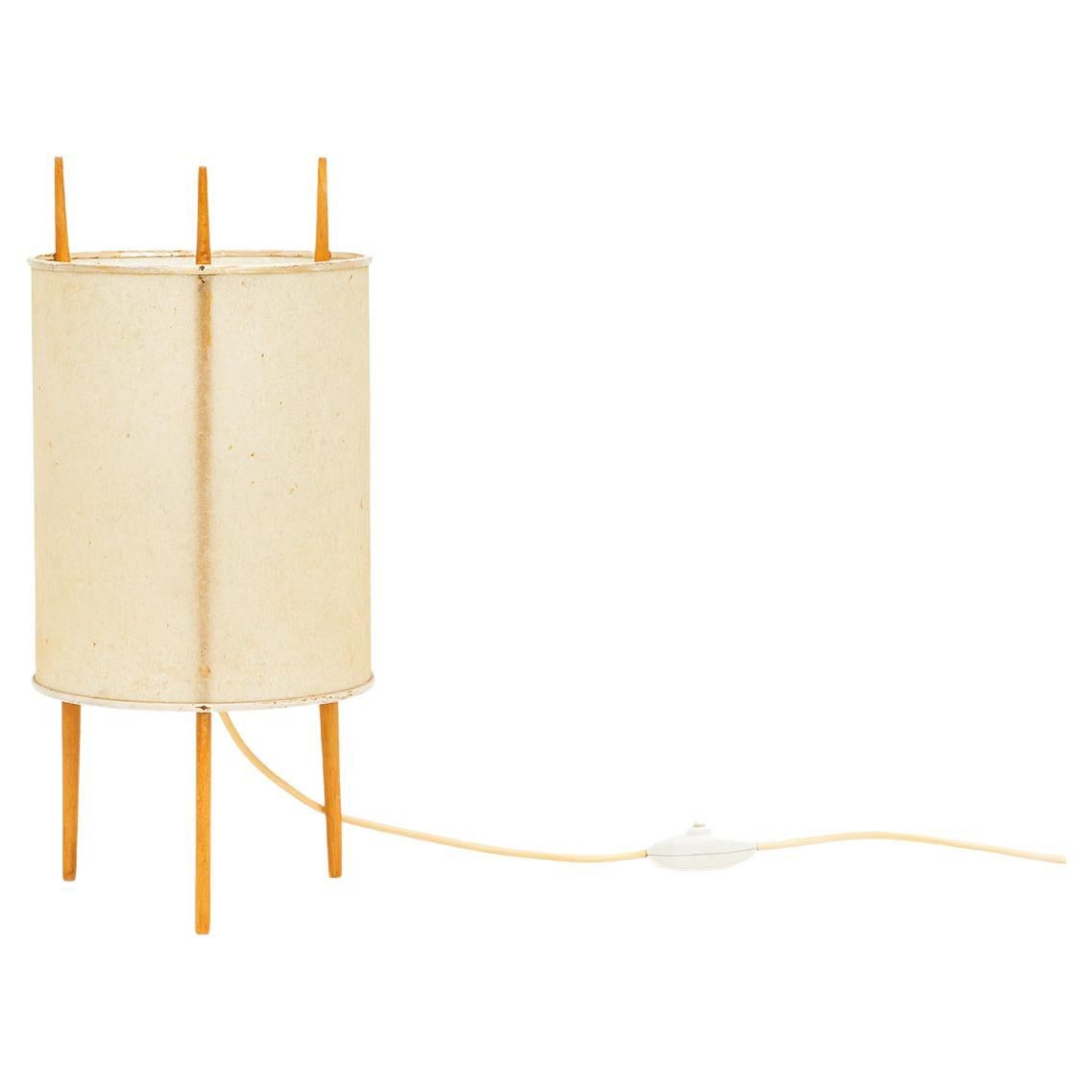 1940s Luminous Sculptural Table Lamp by Isamu Noguchi 'H' For Sale