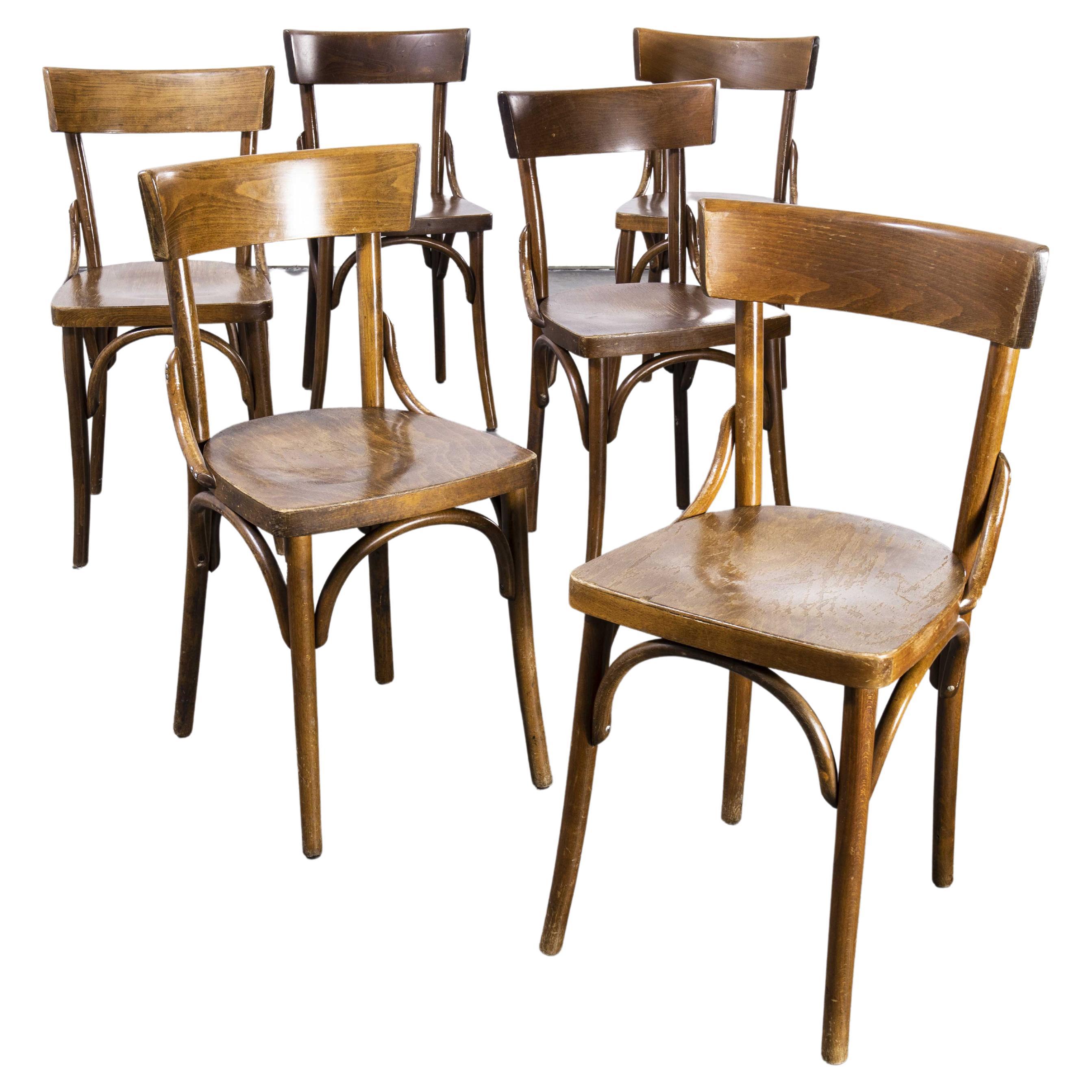 Charming Set of Farmhouse Rustic Honey Colored Pine Dining Chairs at
