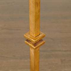 1940's Maison Ramsay, Paris, Gilt Iron Floor Lamp