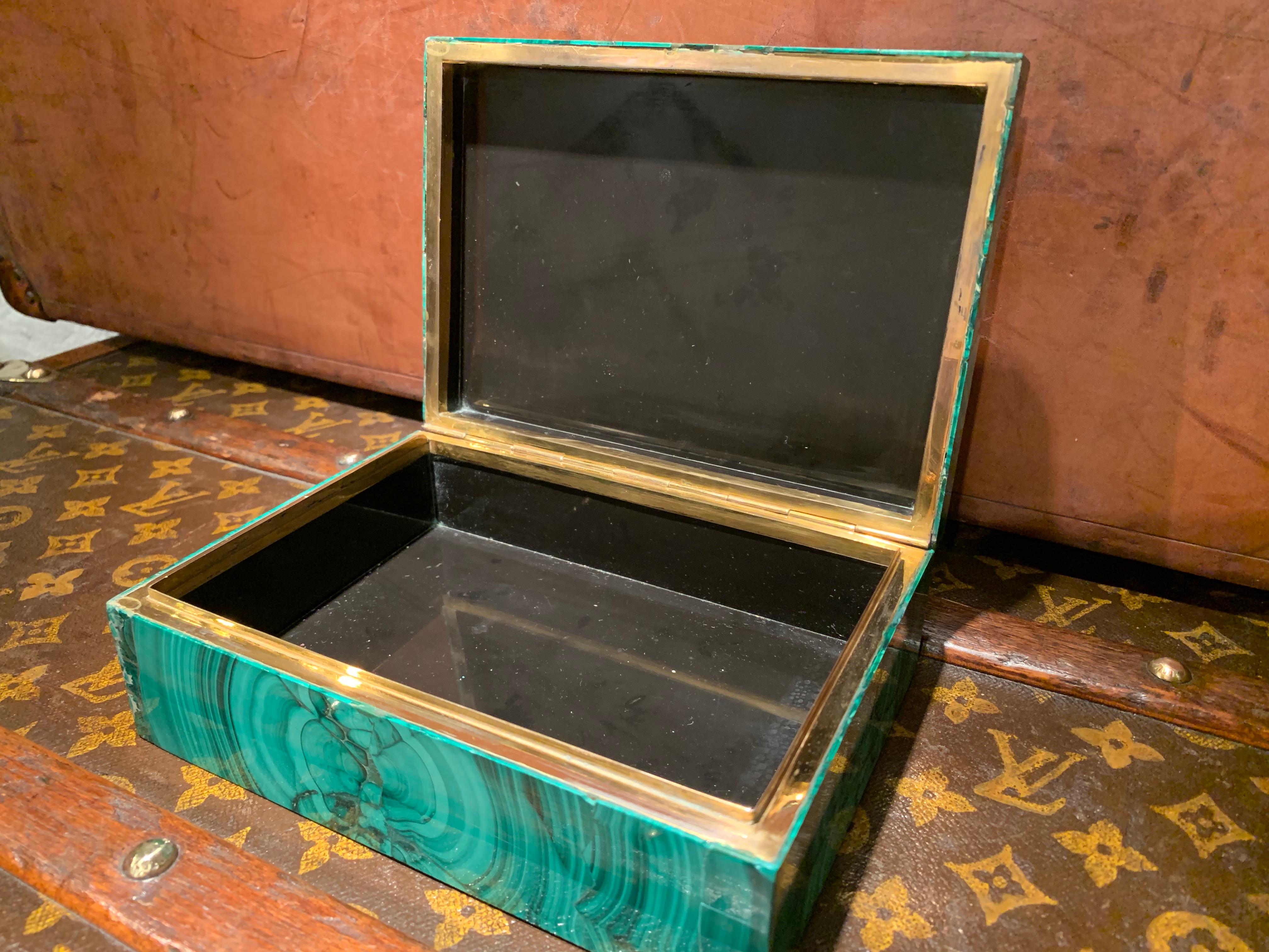 1940s Malachite Box 2