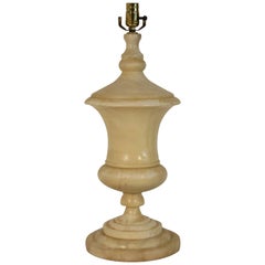 Lampe de table urne en marbre des années 1940