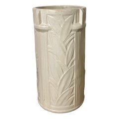 1940s McCoy Glazed Pottery Umbrella or Stick Stand