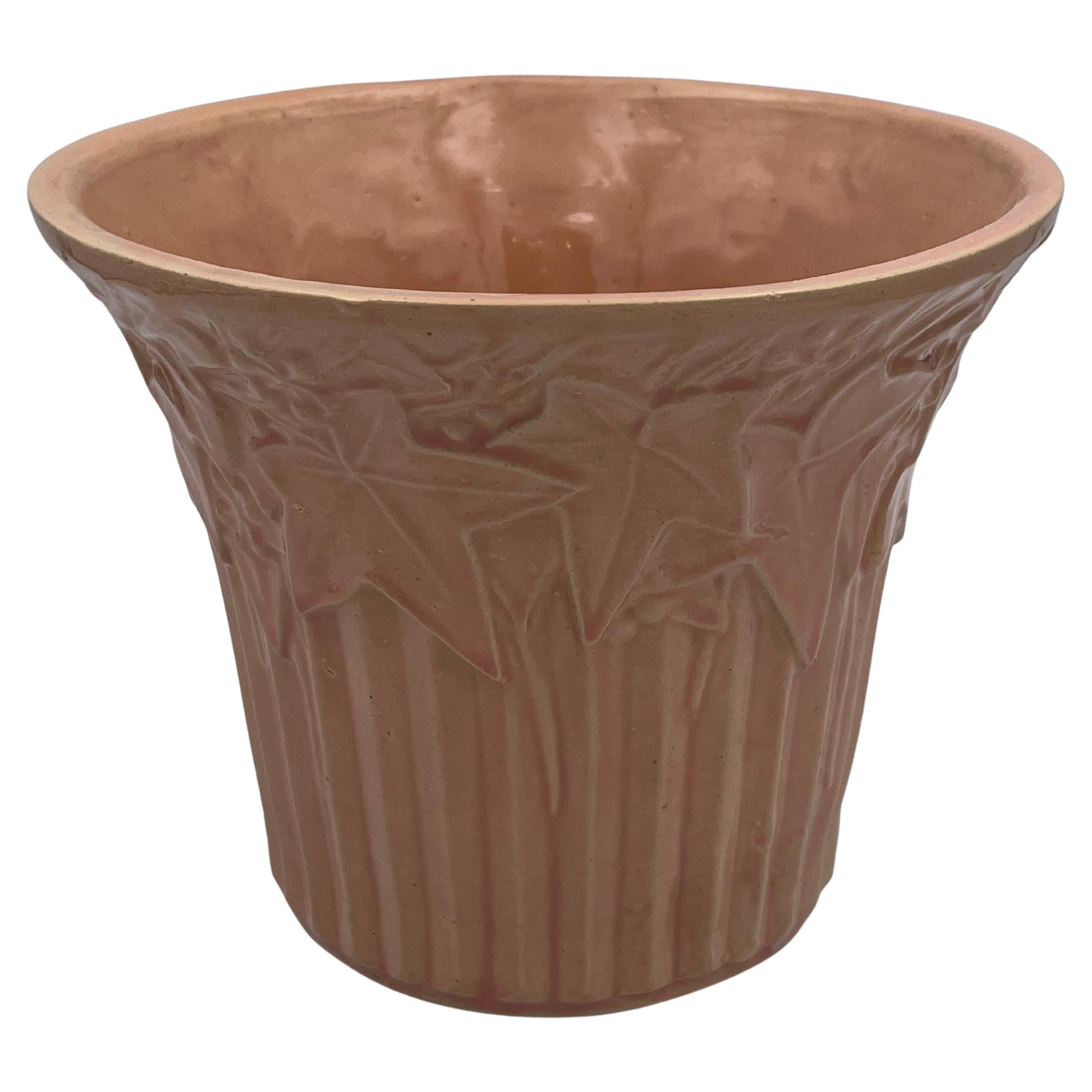 1940's McCoy Ivy and Berries Planter in Dusty Rose