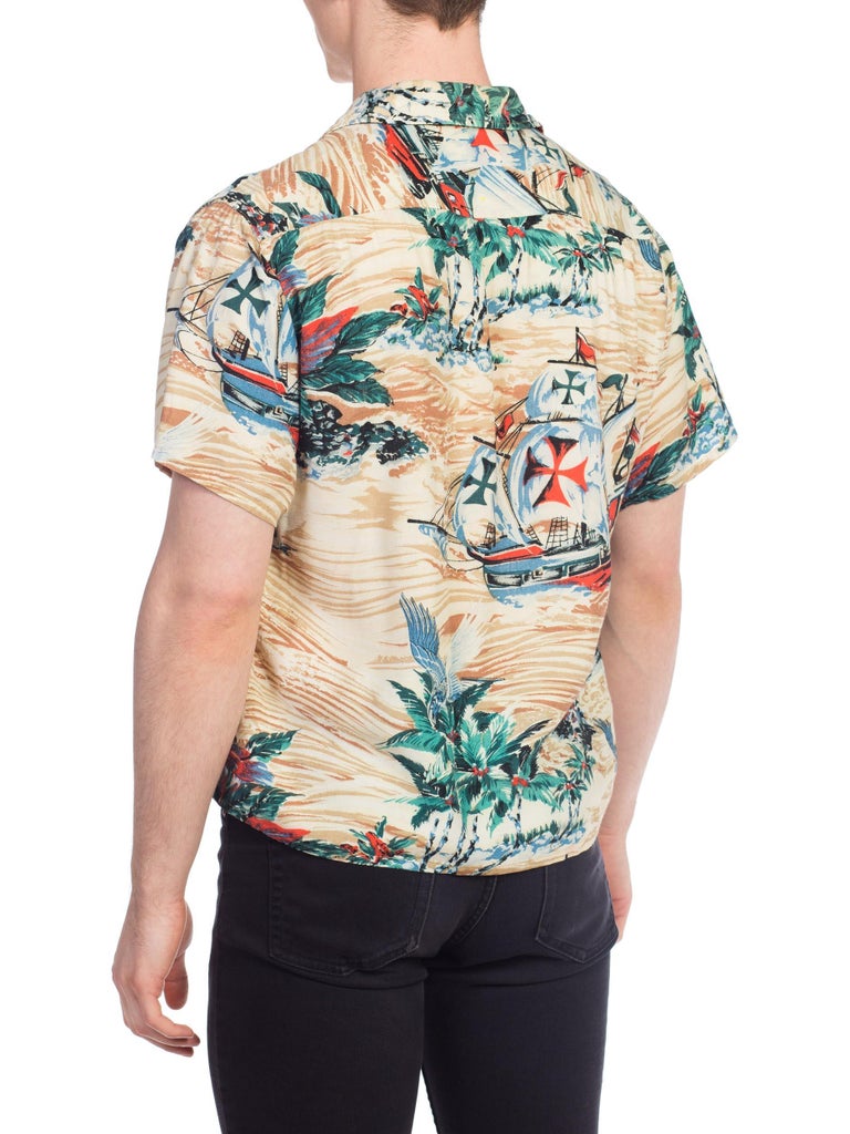 pirate hawaiian shirt
