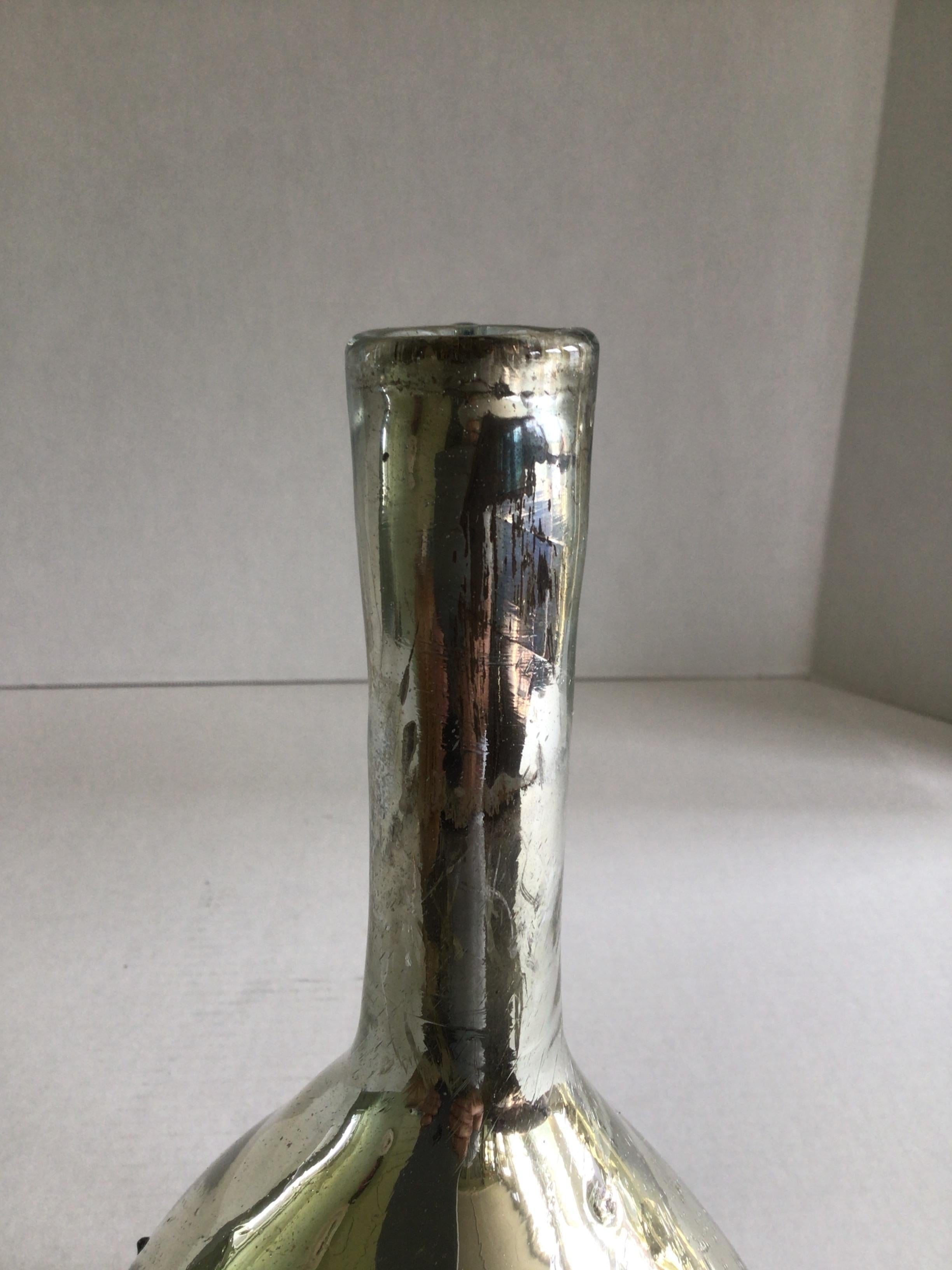 Vaso Brocca in vetro Mercury degli anni '40 in vendita 2