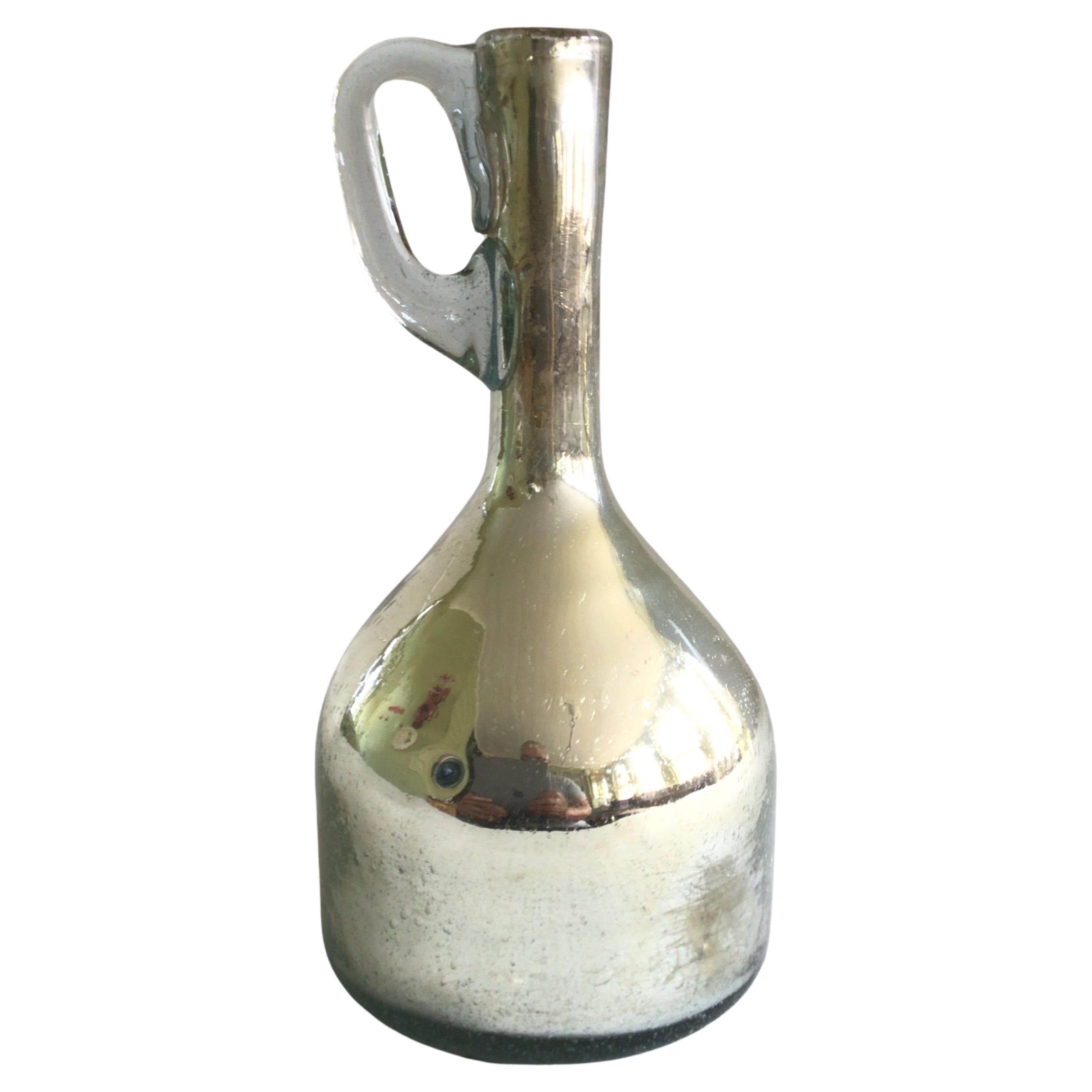 Vaso Brocca in vetro Mercury degli anni '40