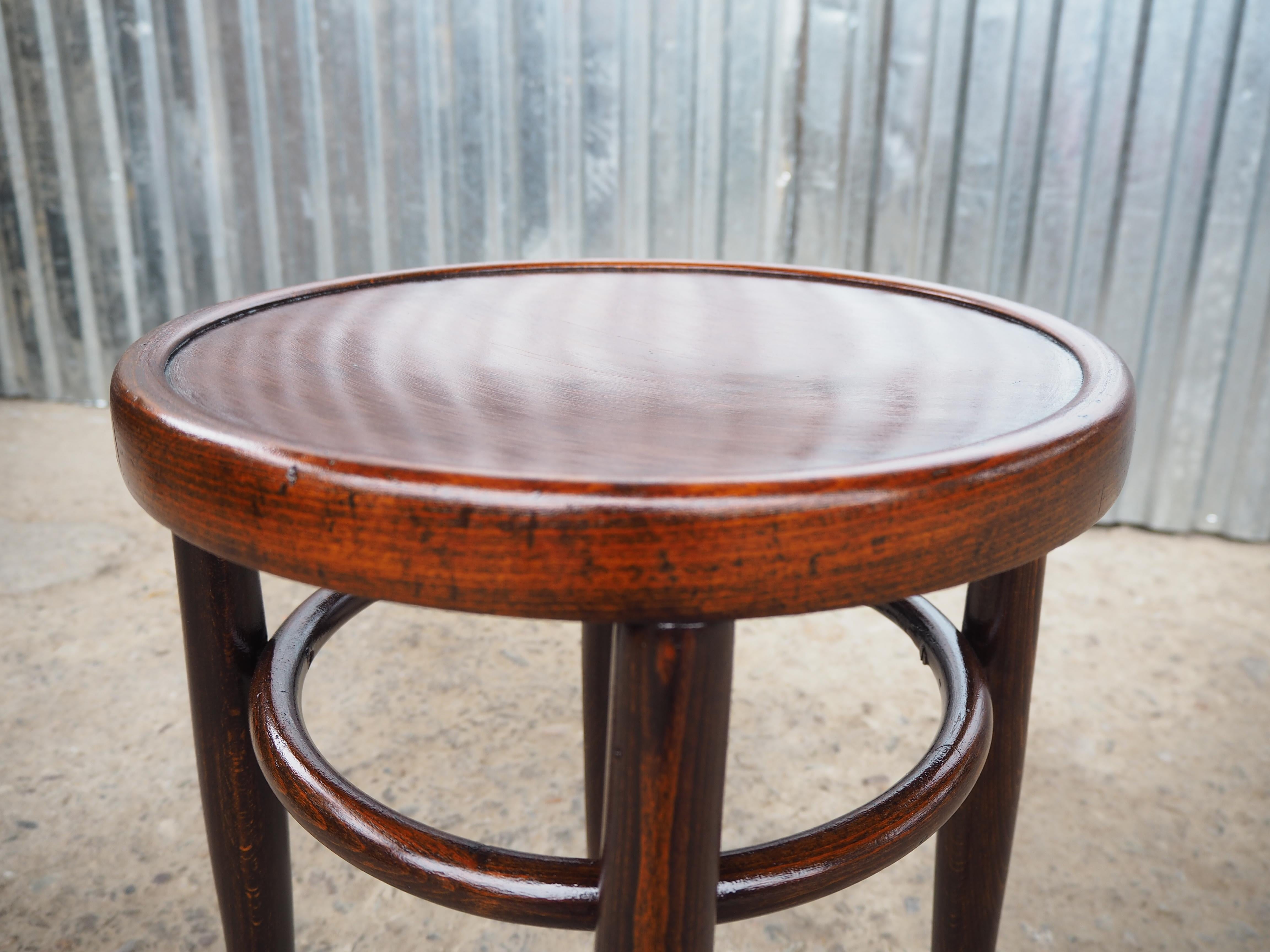 1940s Midcentury Thonet Stool, Europe For Sale 3