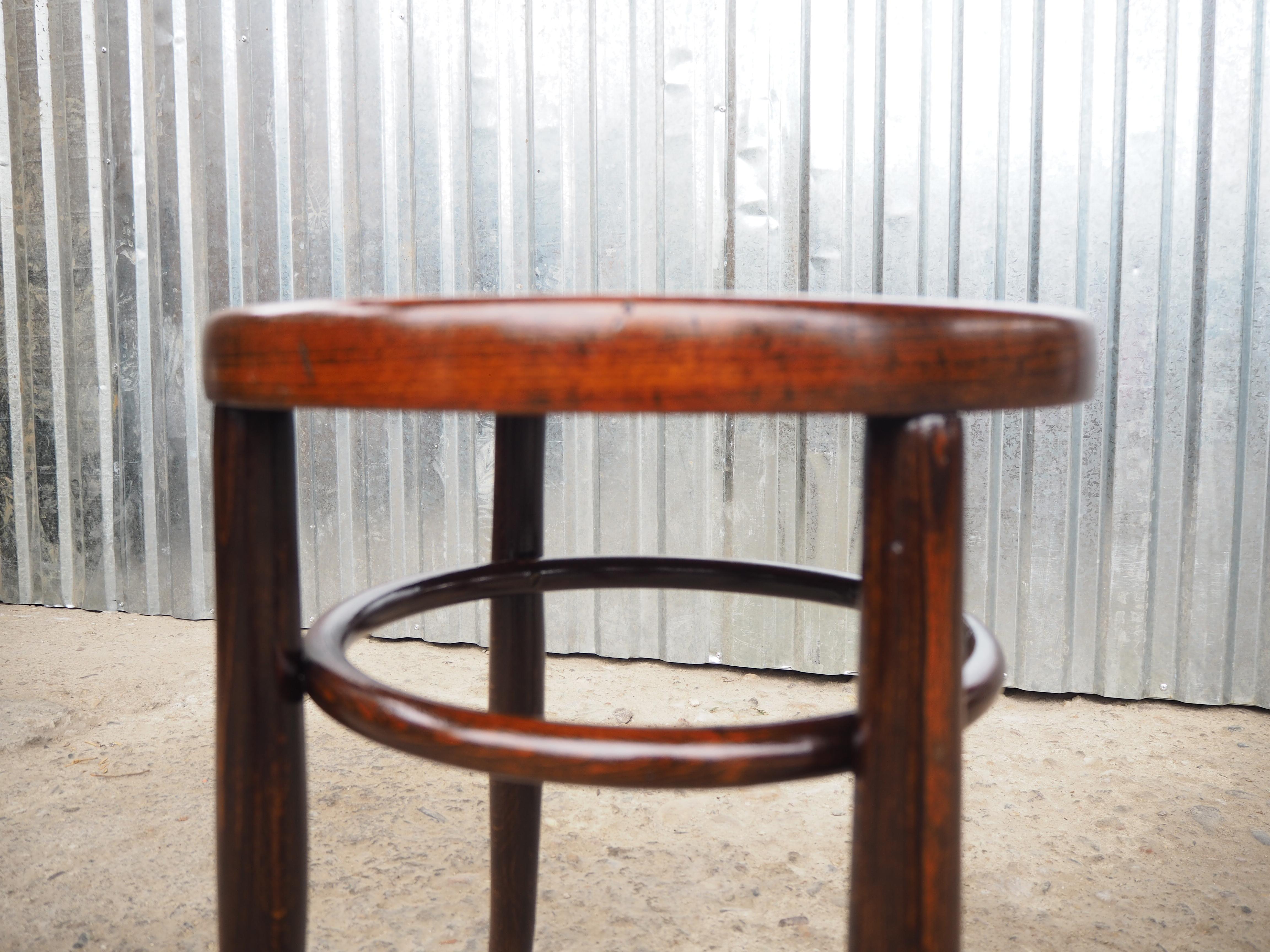 1940s Midcentury Thonet Stool, Europe For Sale 2