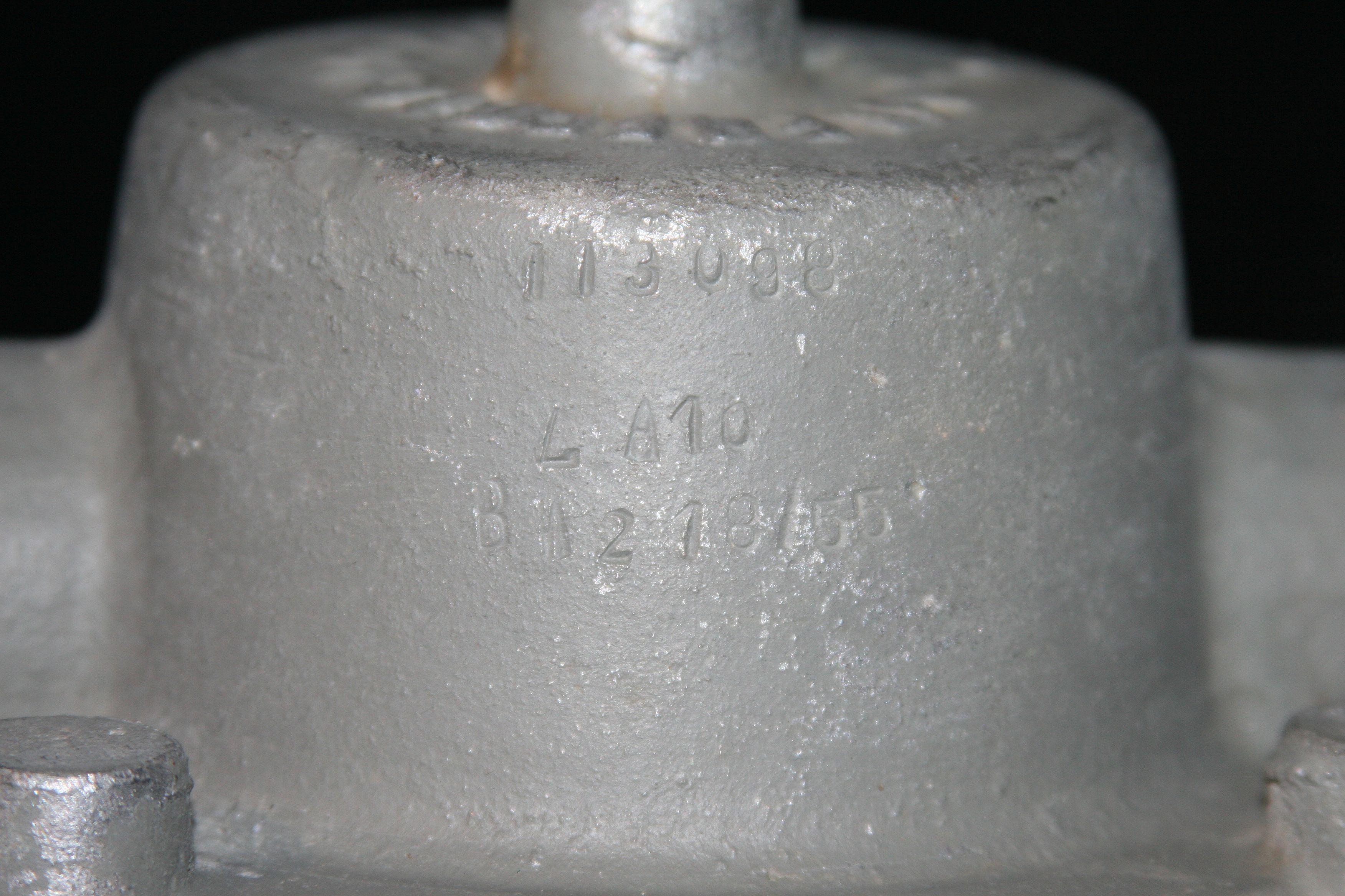 1940s Mining LPW-200 Anti-Explosion Lamp Raw In Good Condition For Sale In Warsaw, PL