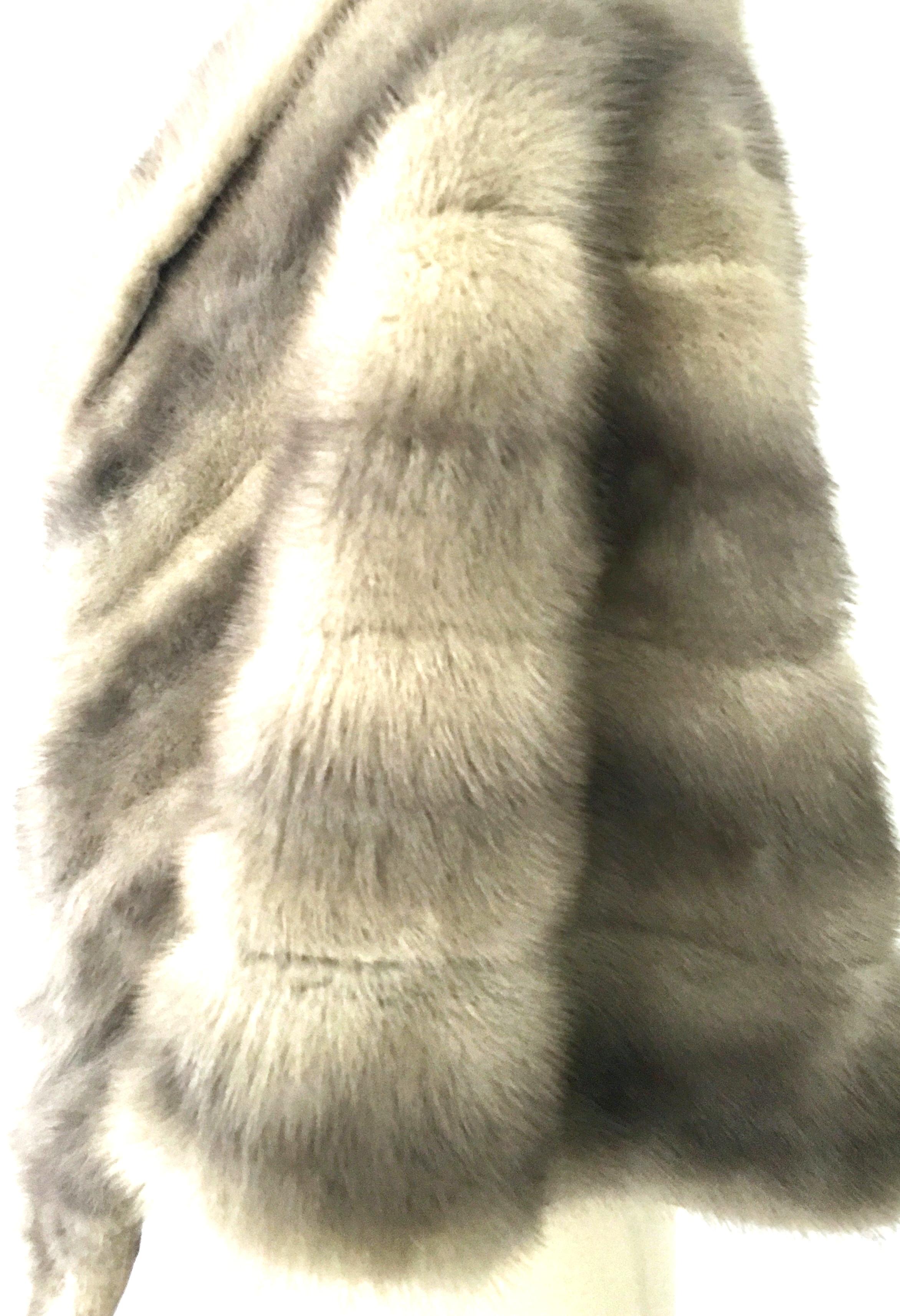 1940'S Fur Mink Silver Blue Capelet By, Tronvold Furs 3