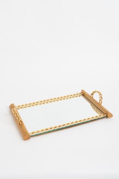 1940s Mirrored Tray