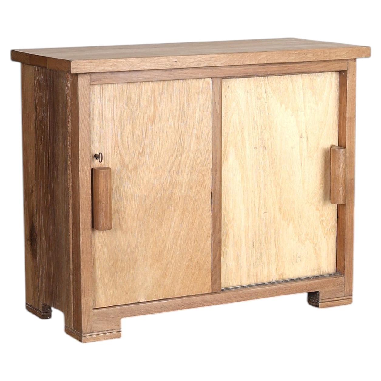 1940s Modernist Oak & Ply Cabinet
