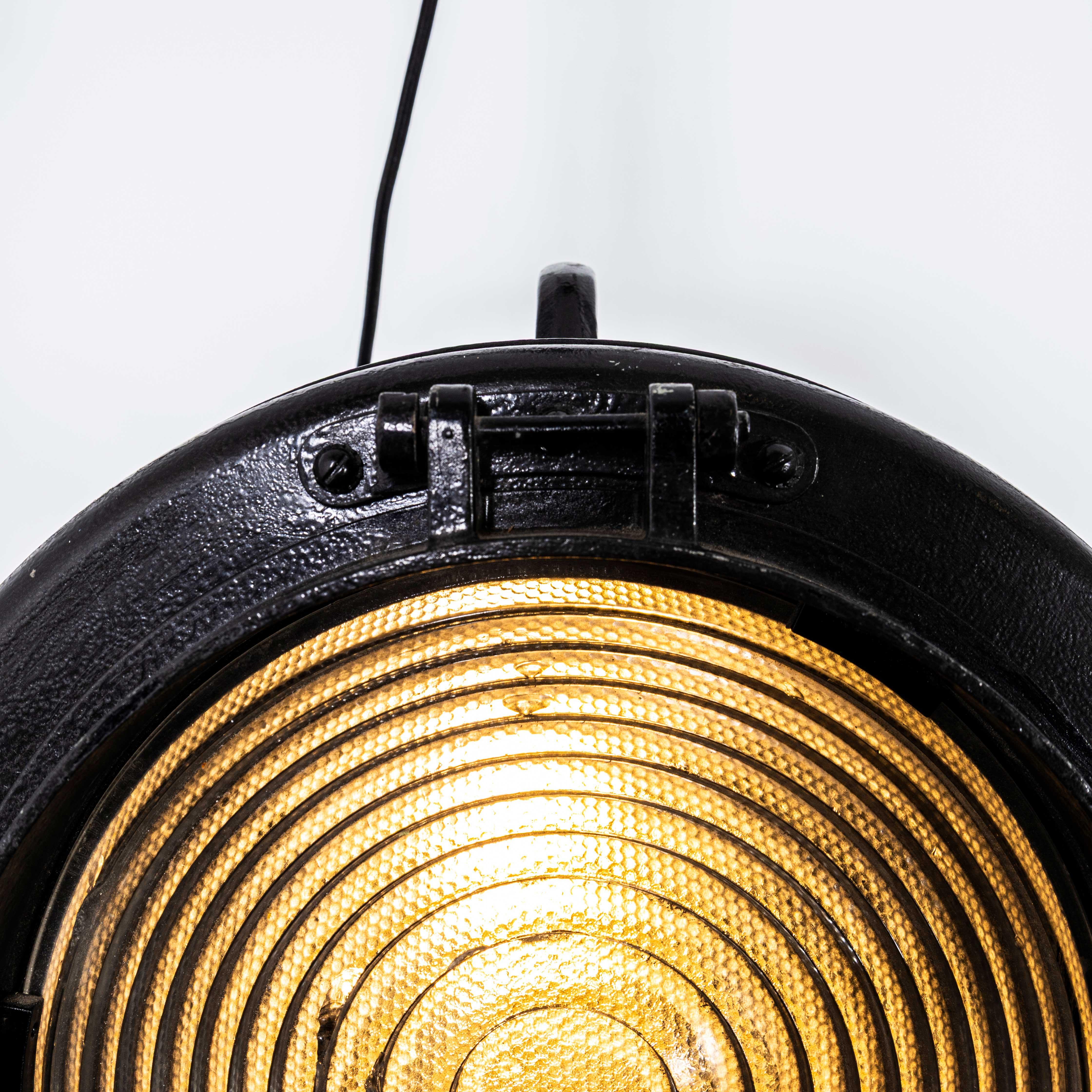 Mid-20th Century 1940's Mole Richardson Theatre Hanging Stage Pendant Lamp For Sale