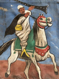 1940's Moroccan Oil Painting