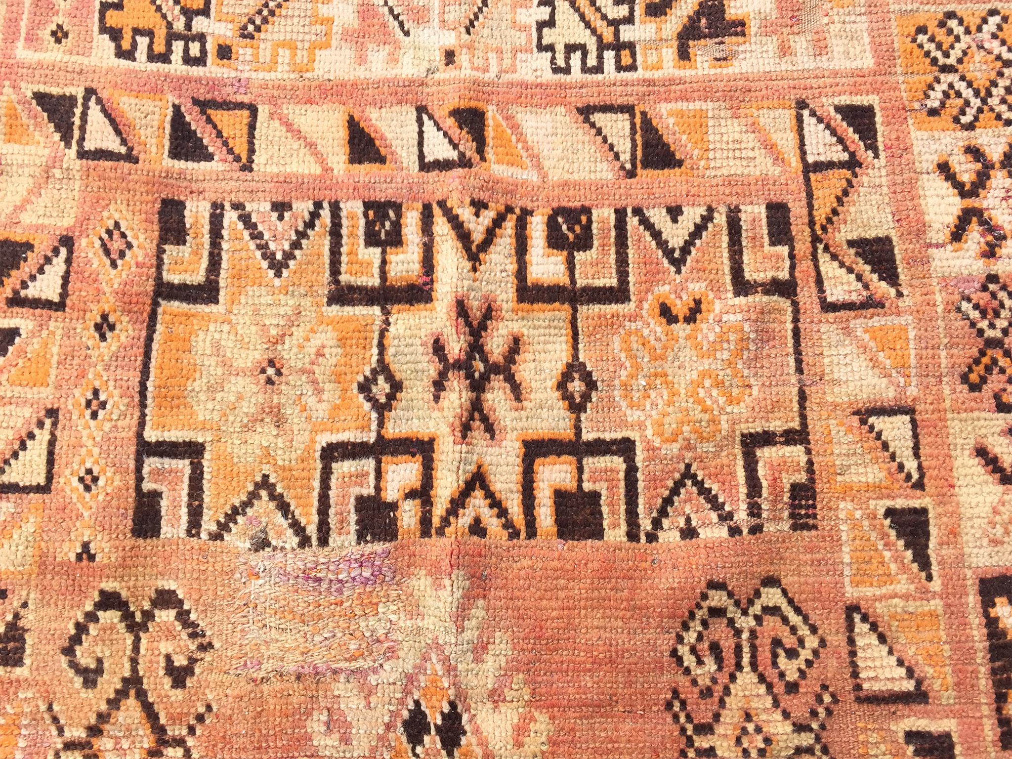 1940s Moroccan Runner Rug 2