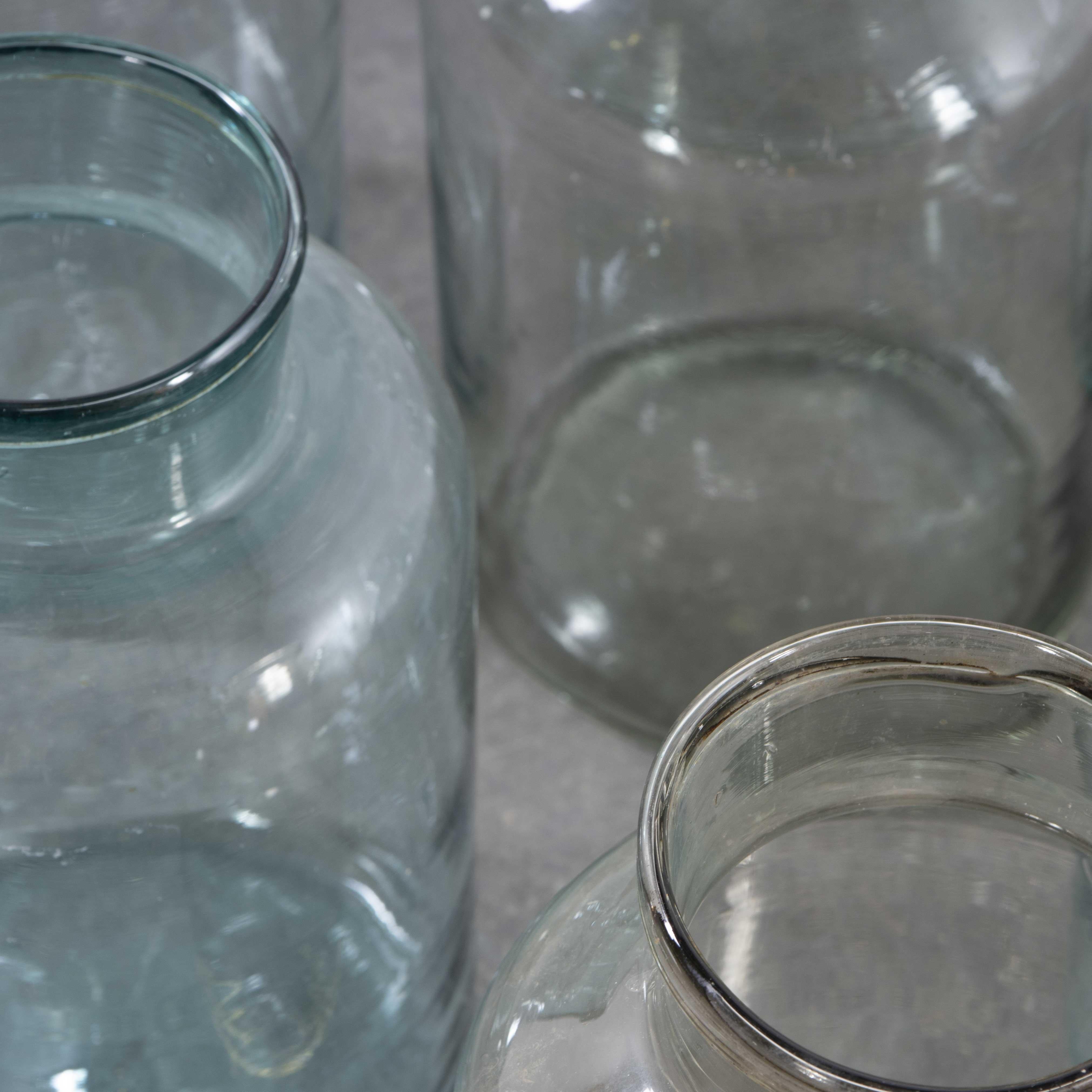 1940's Mouthblown Hungarian Storage Storage Jars - Extra Large For Sale 3