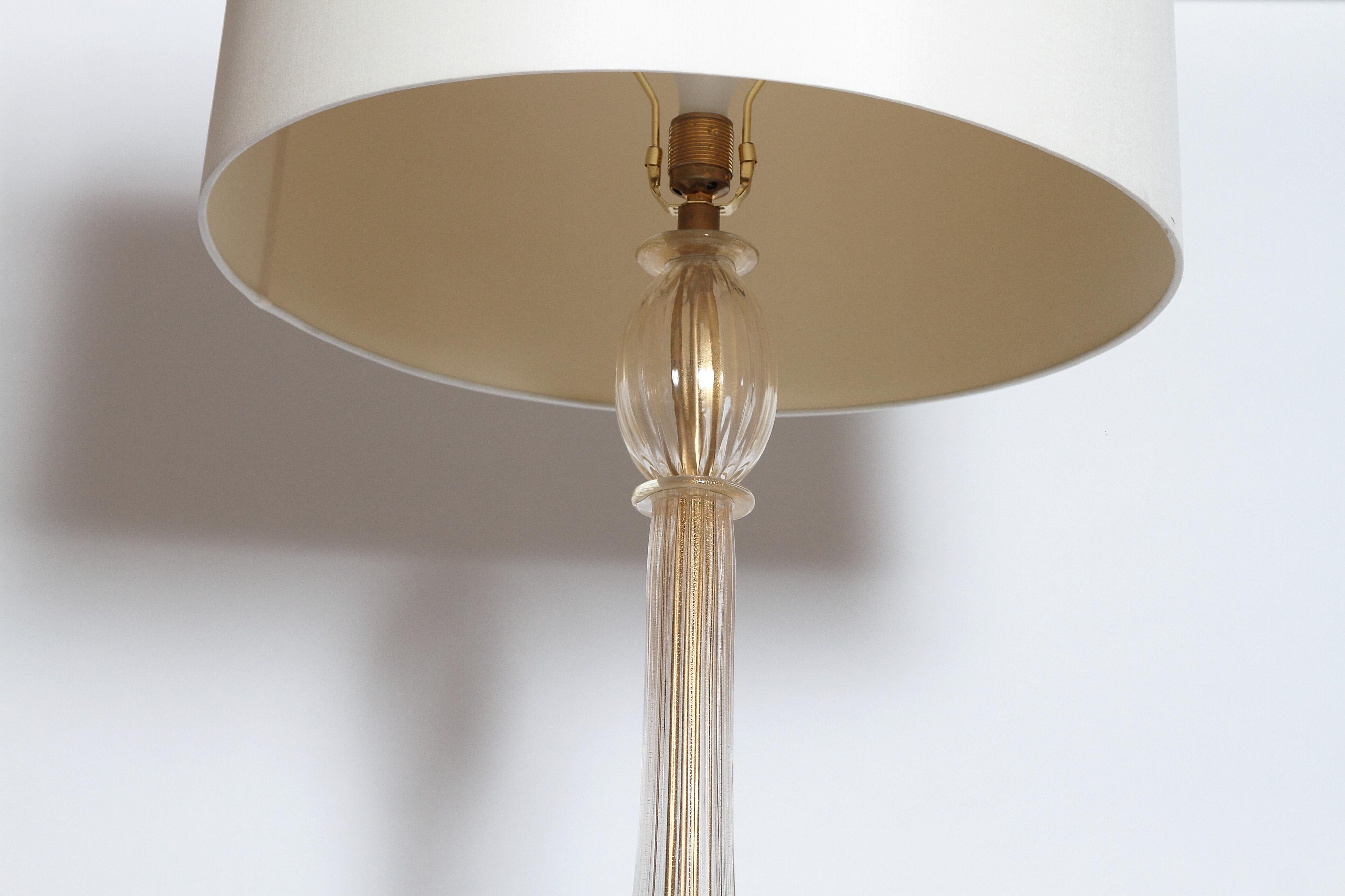 1940s Murano Glass Floor Lamp by Seguso 1