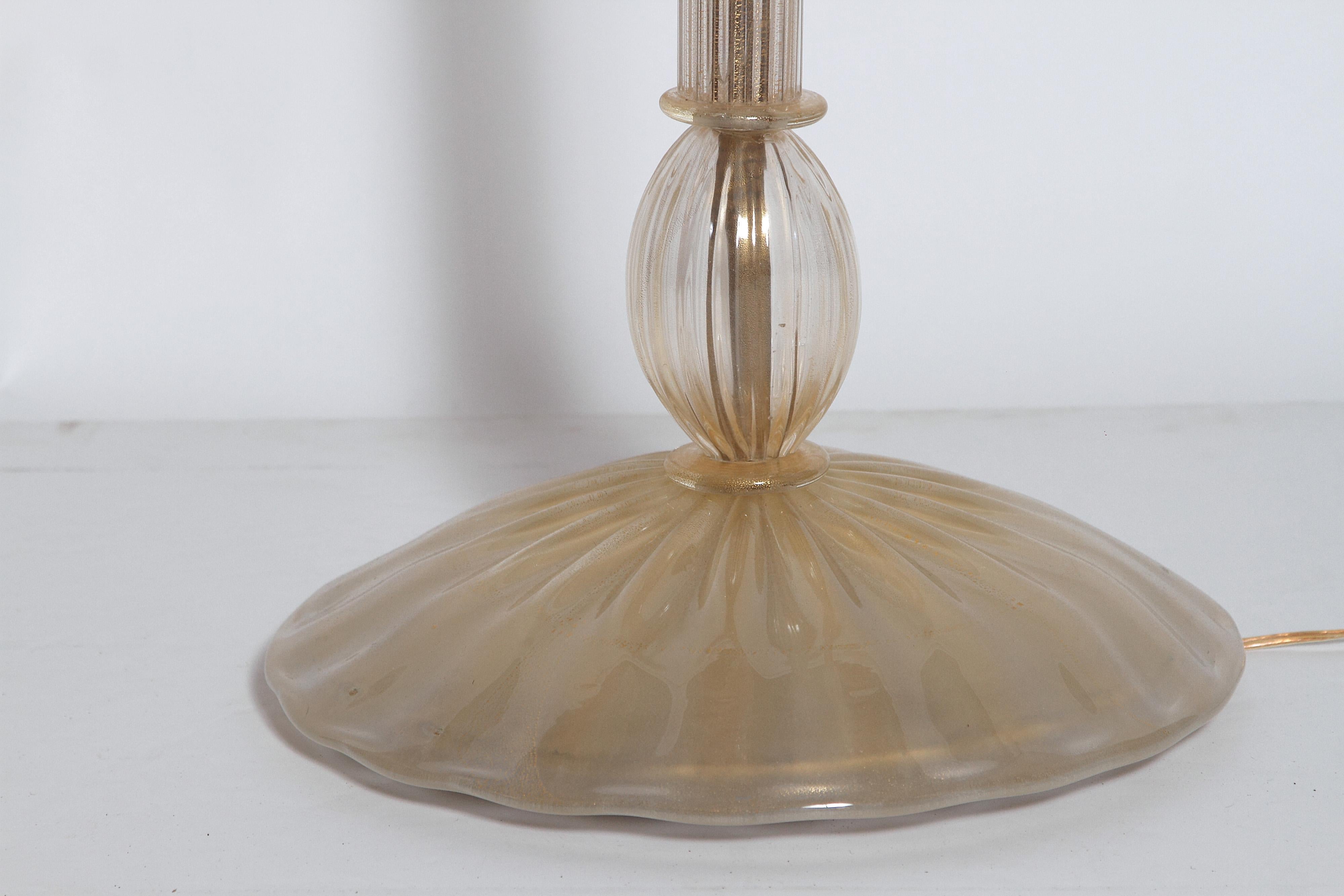 1940s Murano Glass Floor Lamp by Seguso 2