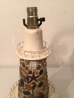 1940s Nautical Lighthouse Table Lamp