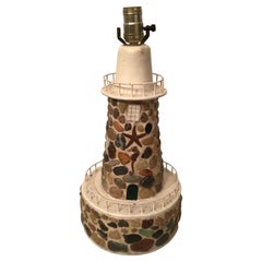 1940s Nautical Lighthouse Table Lamp