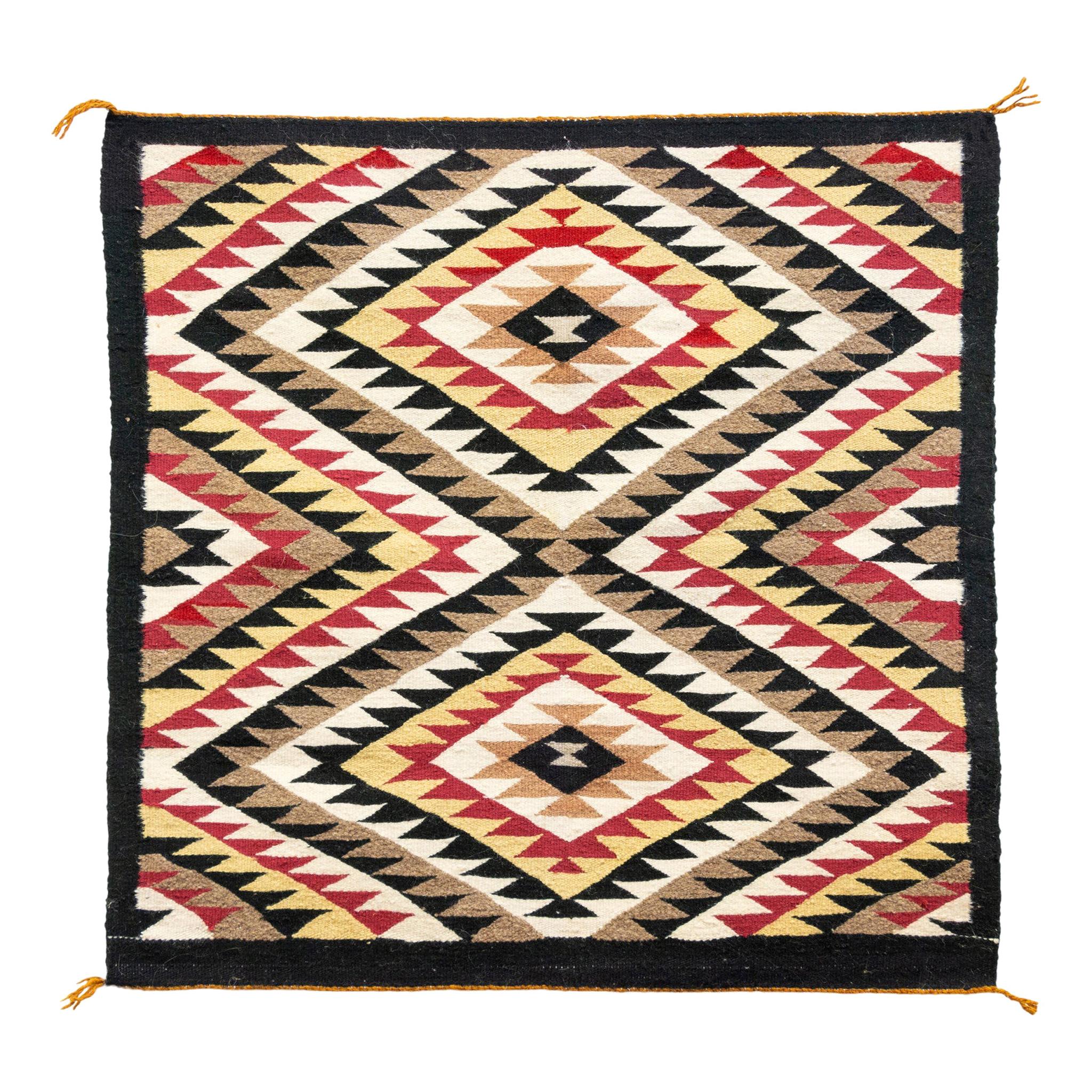 1940s Navajo Single Saddle Blanket