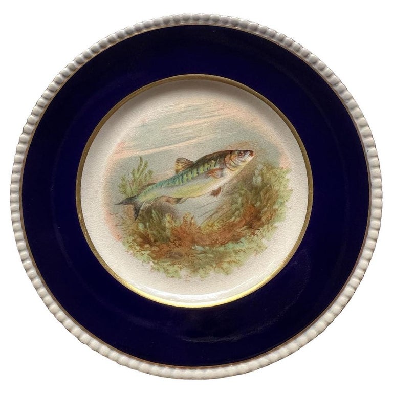 18+ Hand Painted Fish Plates
