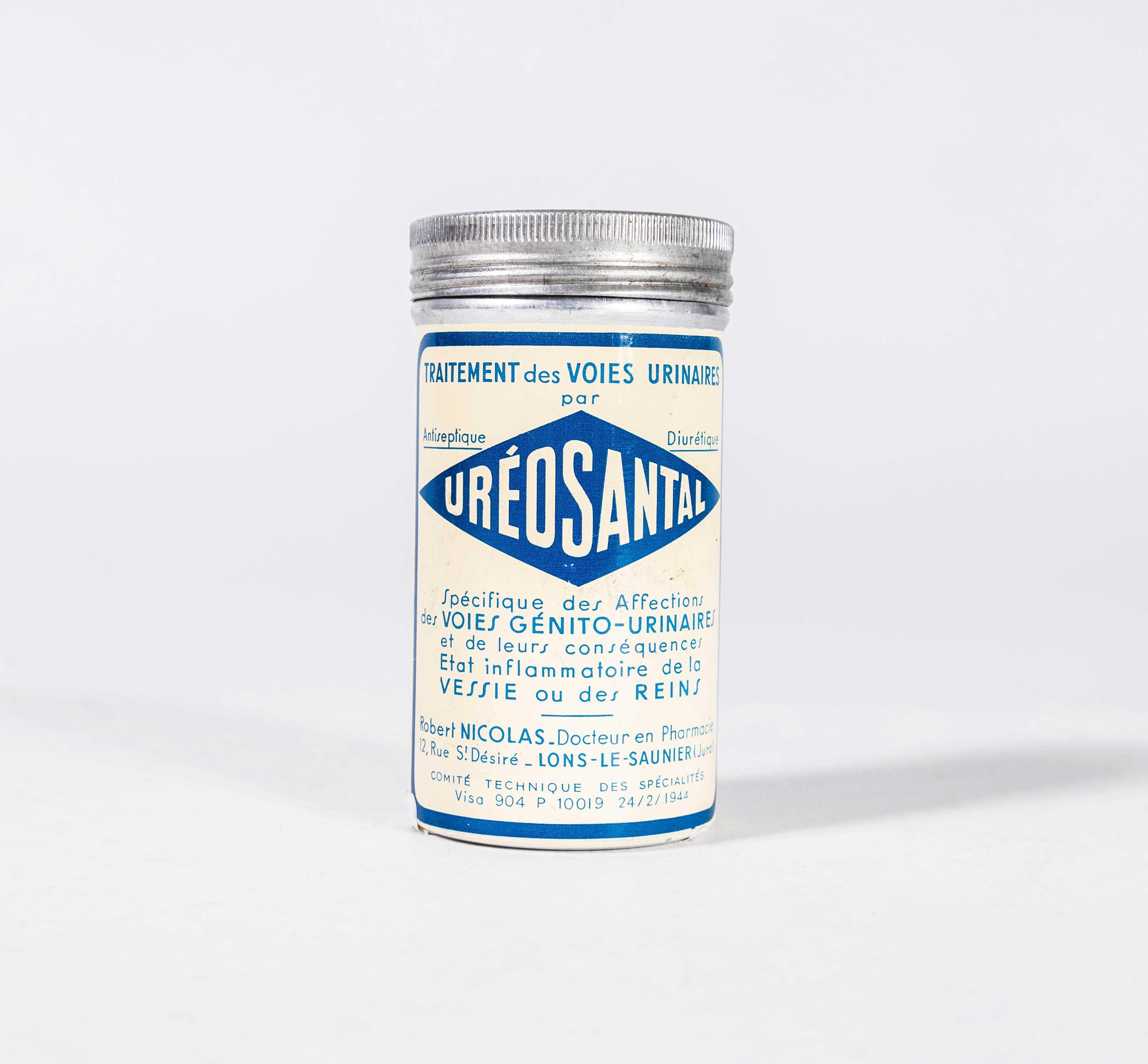 Bote de farmacia de 1940 - Gran cantidad disponible mediados del siglo XX en venta