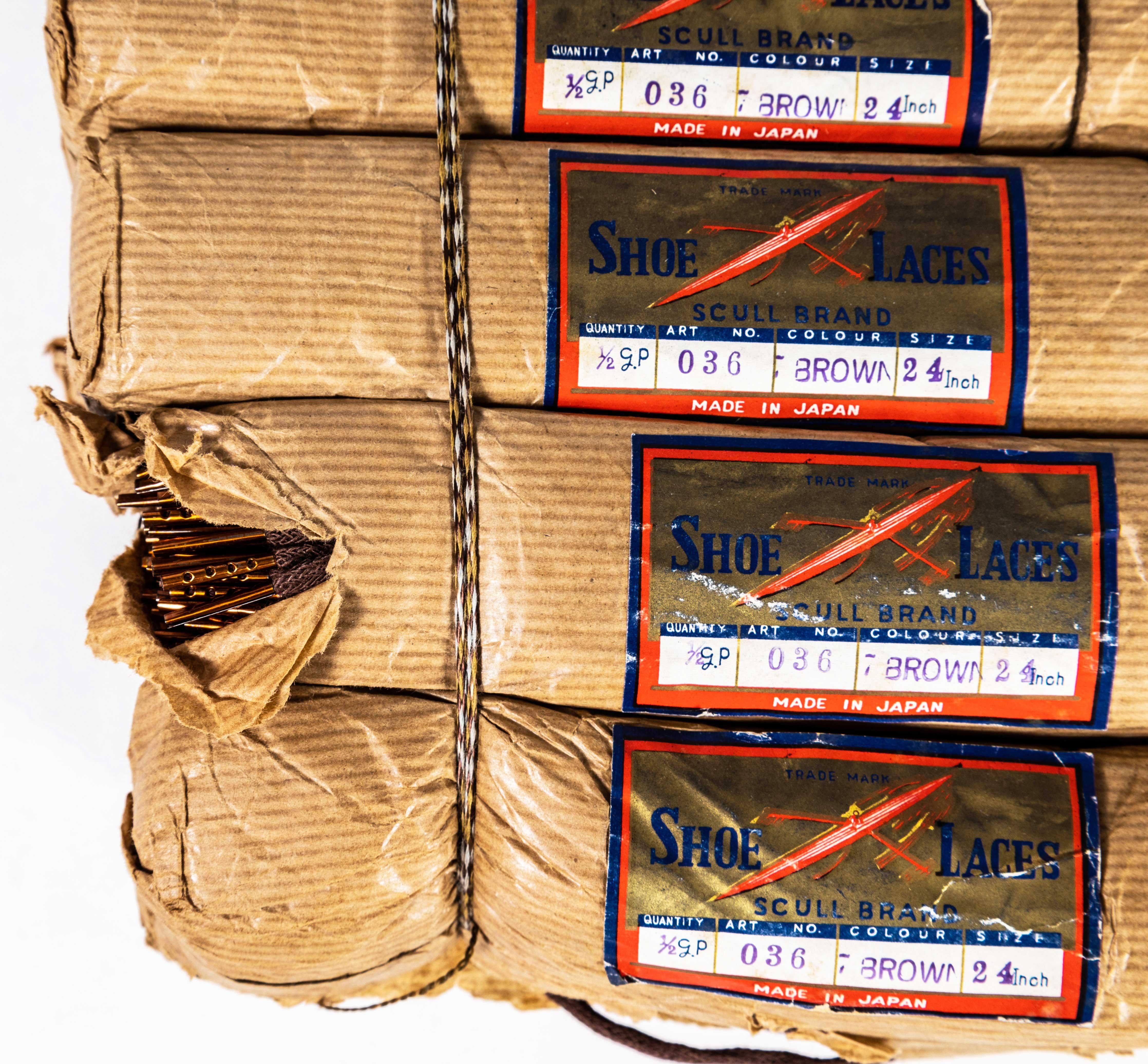 Mid-20th Century 1940's New Old Stock Shoe Laces - Large Bundle For Sale