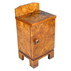 Table de chevet des années 1940, design Art Déco, fabricant Busnelli