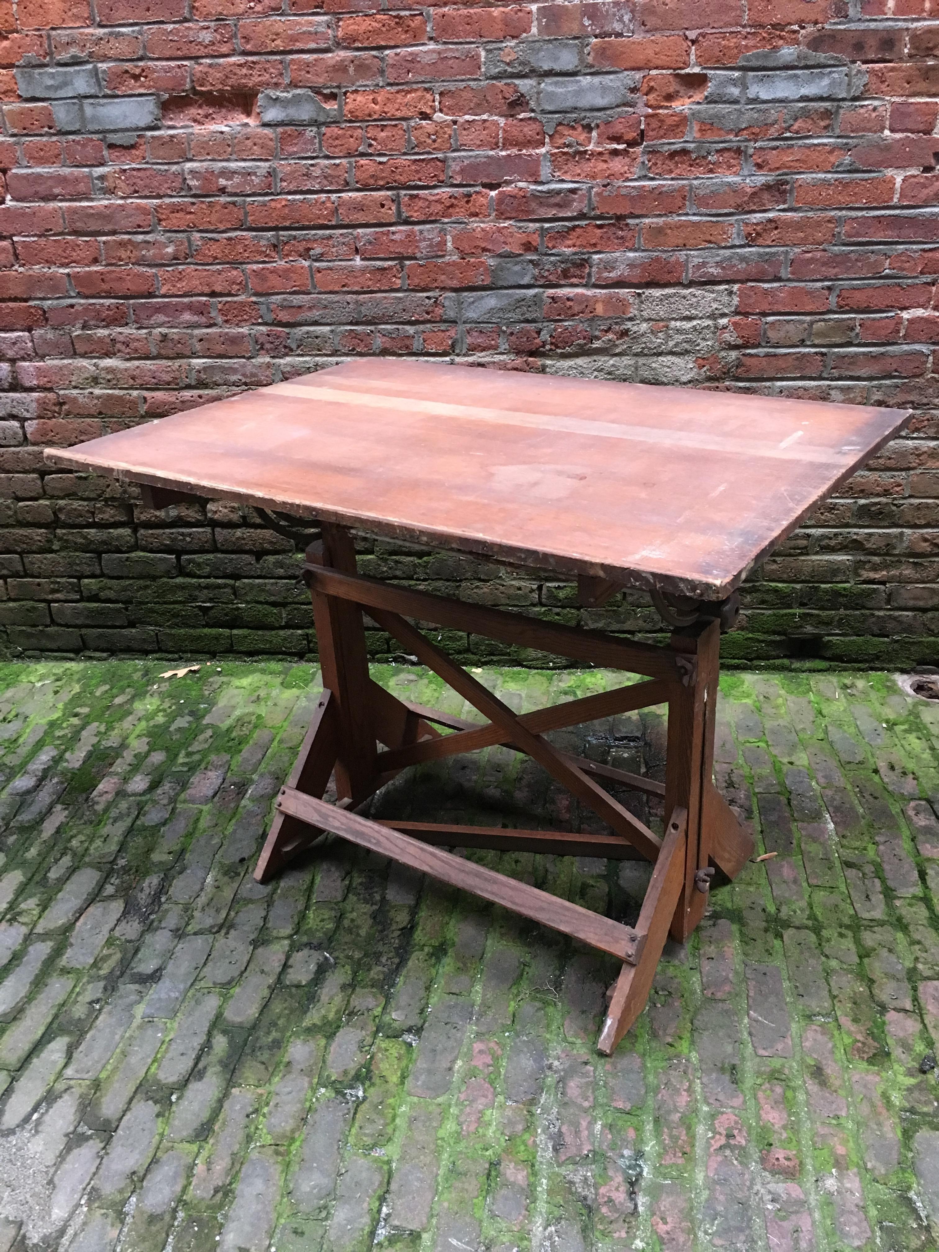 1940's drafting table