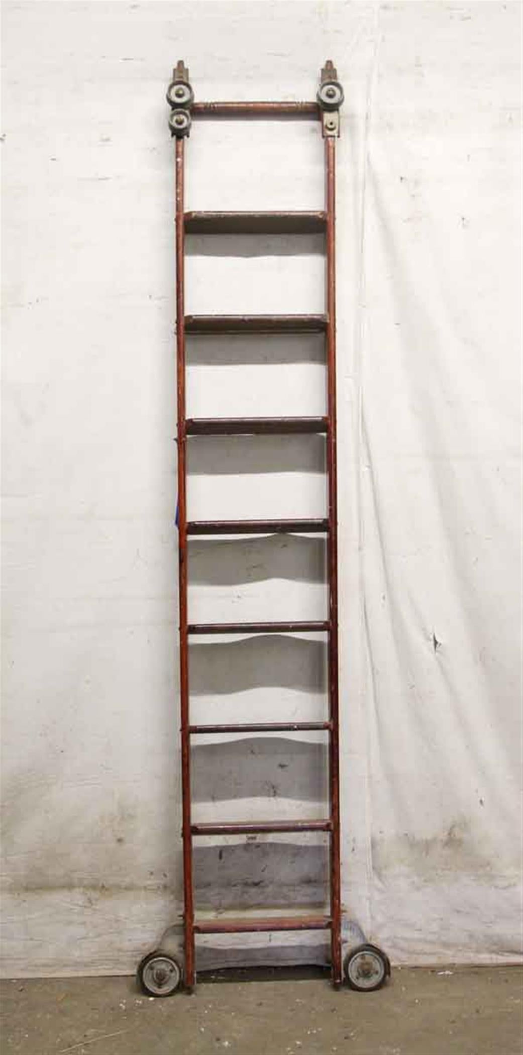 vintage library ladder for sale