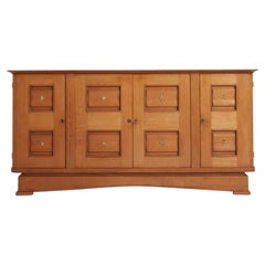 Vintage 1940s Oak Sideboard