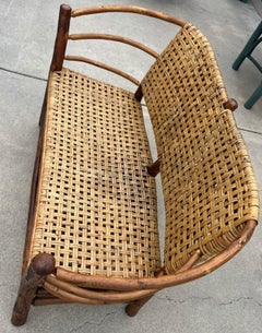 1940s Old Hickory Marysville Settee Stamped