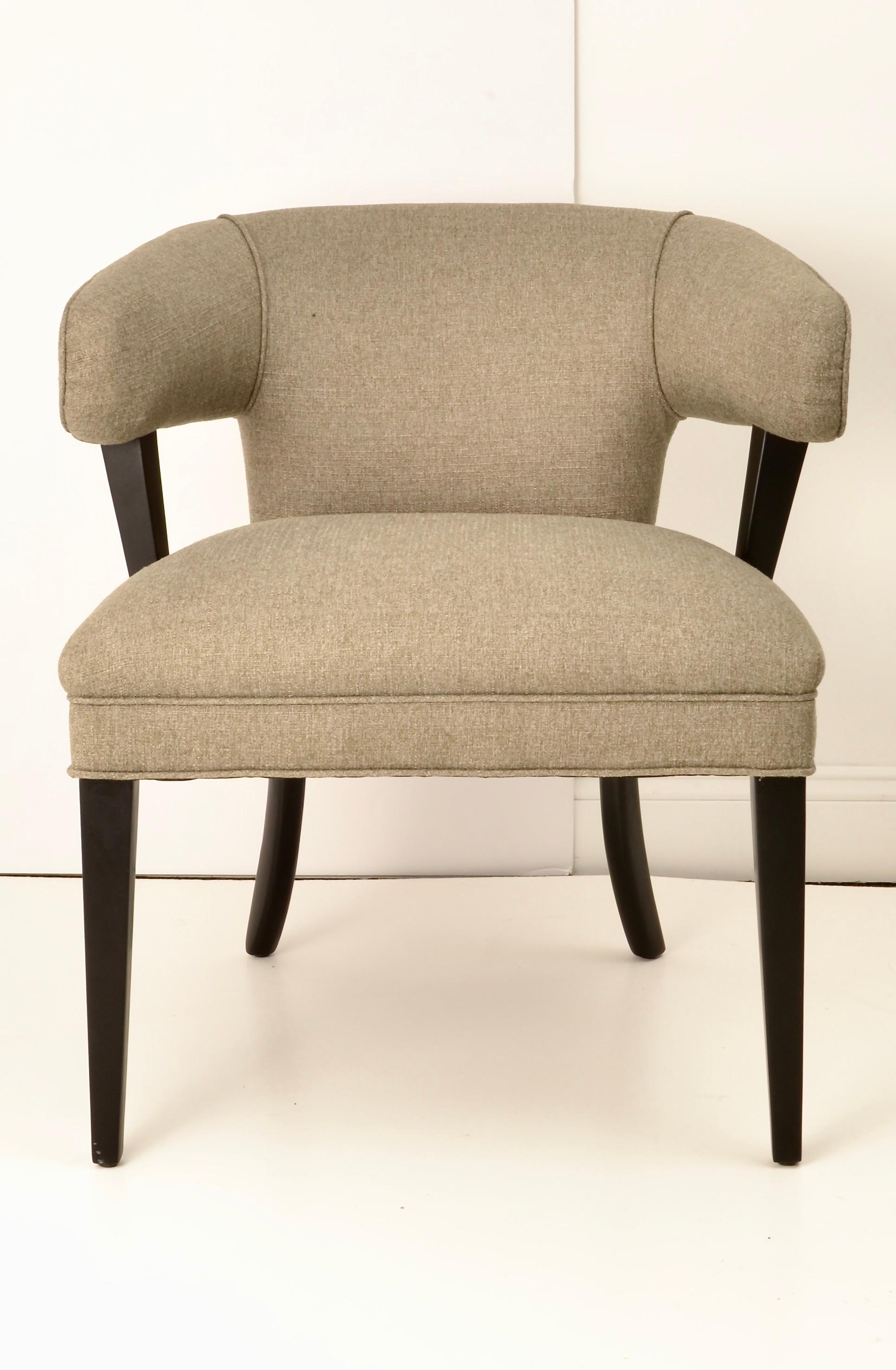 Mid-20th Century 1940s Open Arm Chairs