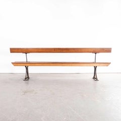 1940s Original British Station Benches, Model 2336