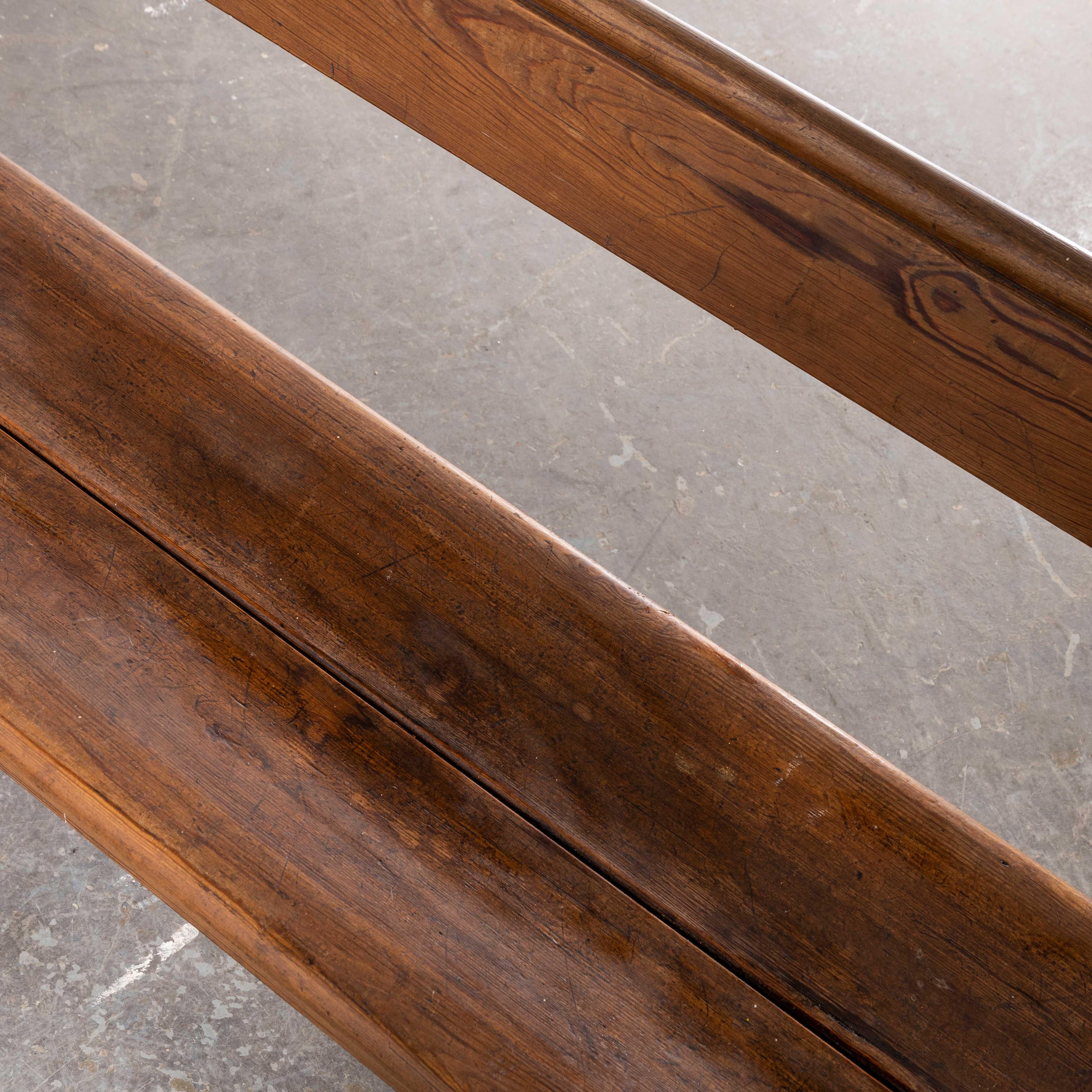 Mid-20th Century 1940s Original British Station Benches, Model 2337