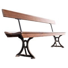 1940s Original British Station Benches, Model 2338