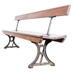 Bancos de estación británicos originales de 1940 - Model 2339
