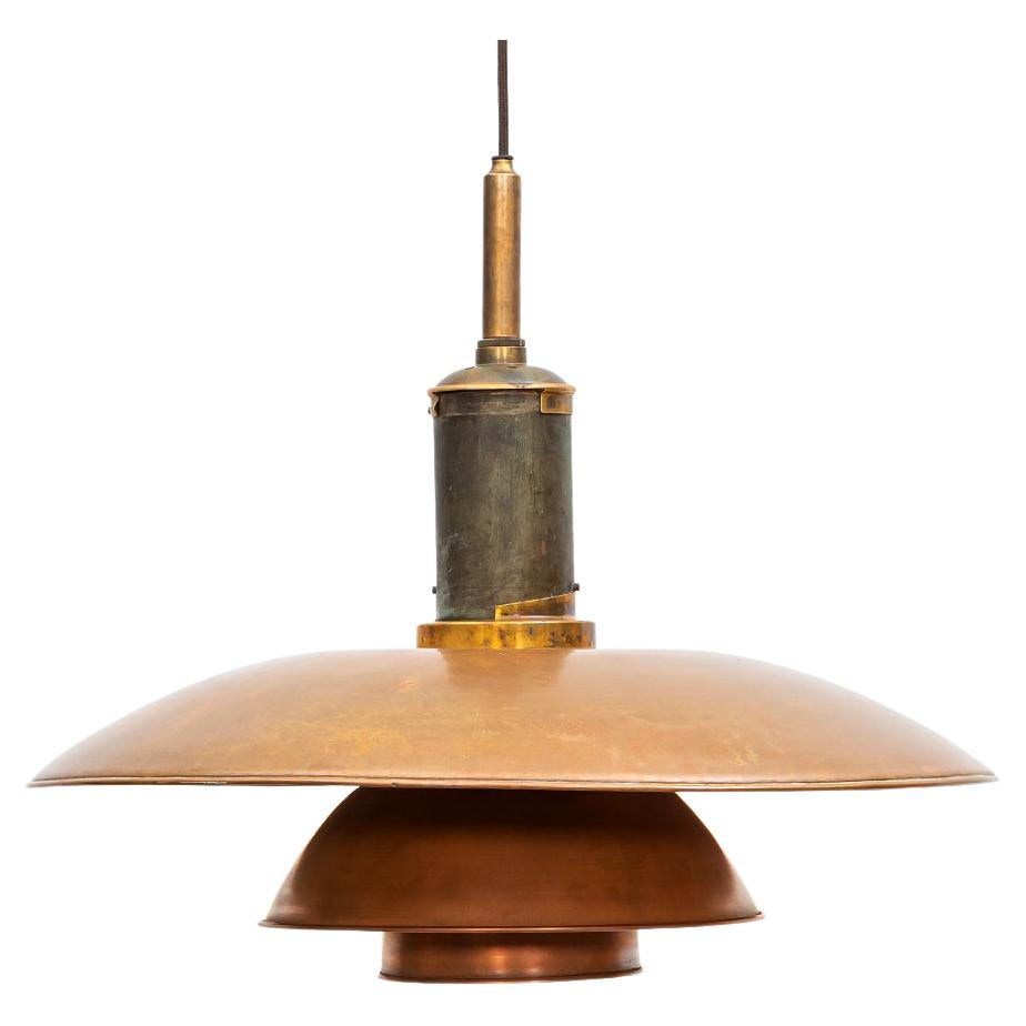 1940s Original Copper Ceiling Lamp 6/5 by Poul Henningsen