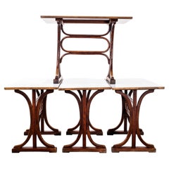 1940’s Original Fischel Bentwood Bistro Dining Tables