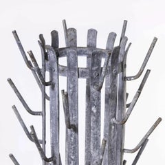 1940's Original French Bottle Drying Rack, 'Model 1400'