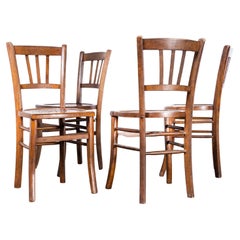 1940's Original French Farmhouse Chairs From Provence - Set Of Four