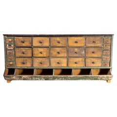 Vintage 1940s Original French Hardware Counter