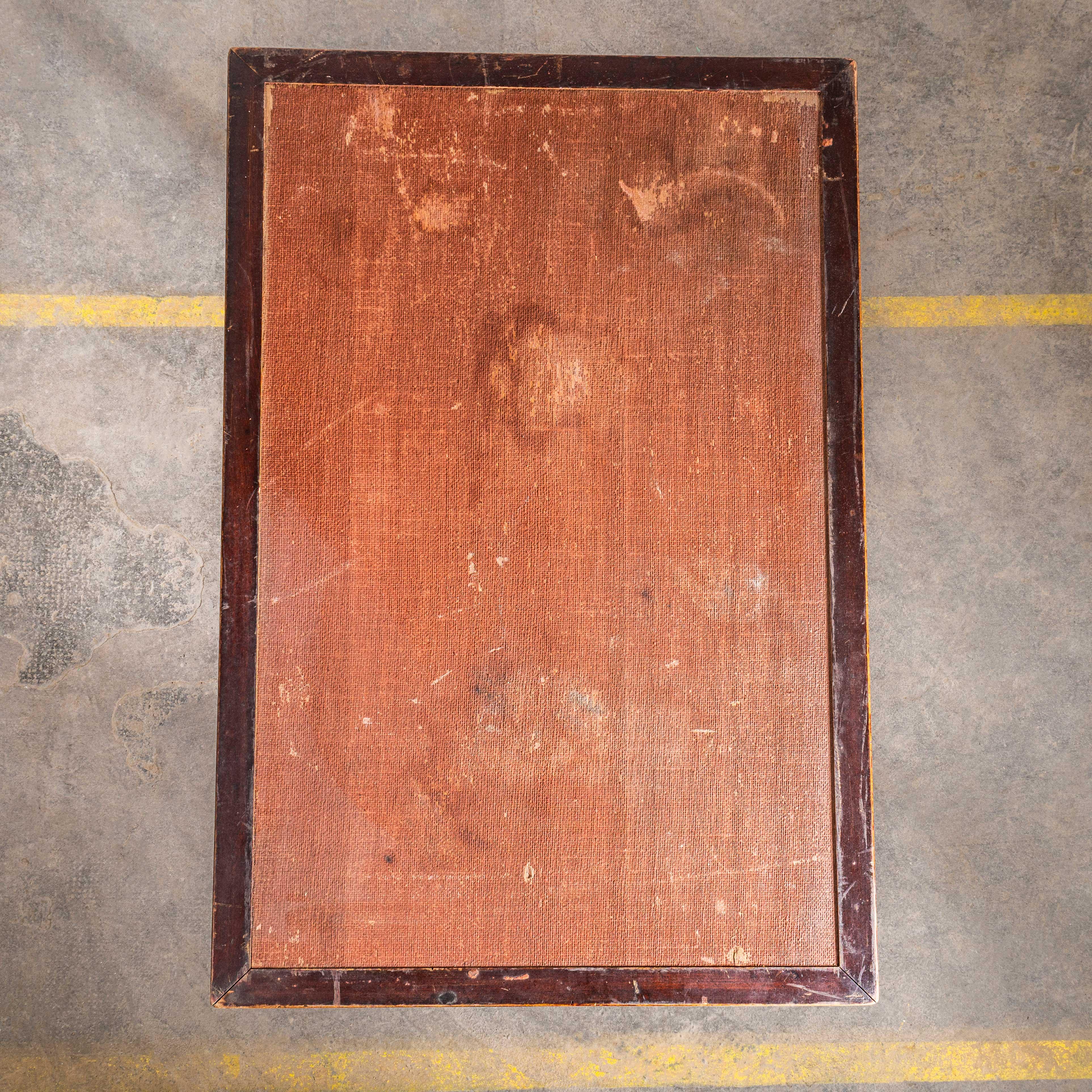 1940's Original French Intricate Relief Cast Base Table (3577) For Sale 10