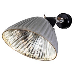 1940's Original Mercury Glass Adjustable Wall - Ceiling Lamp