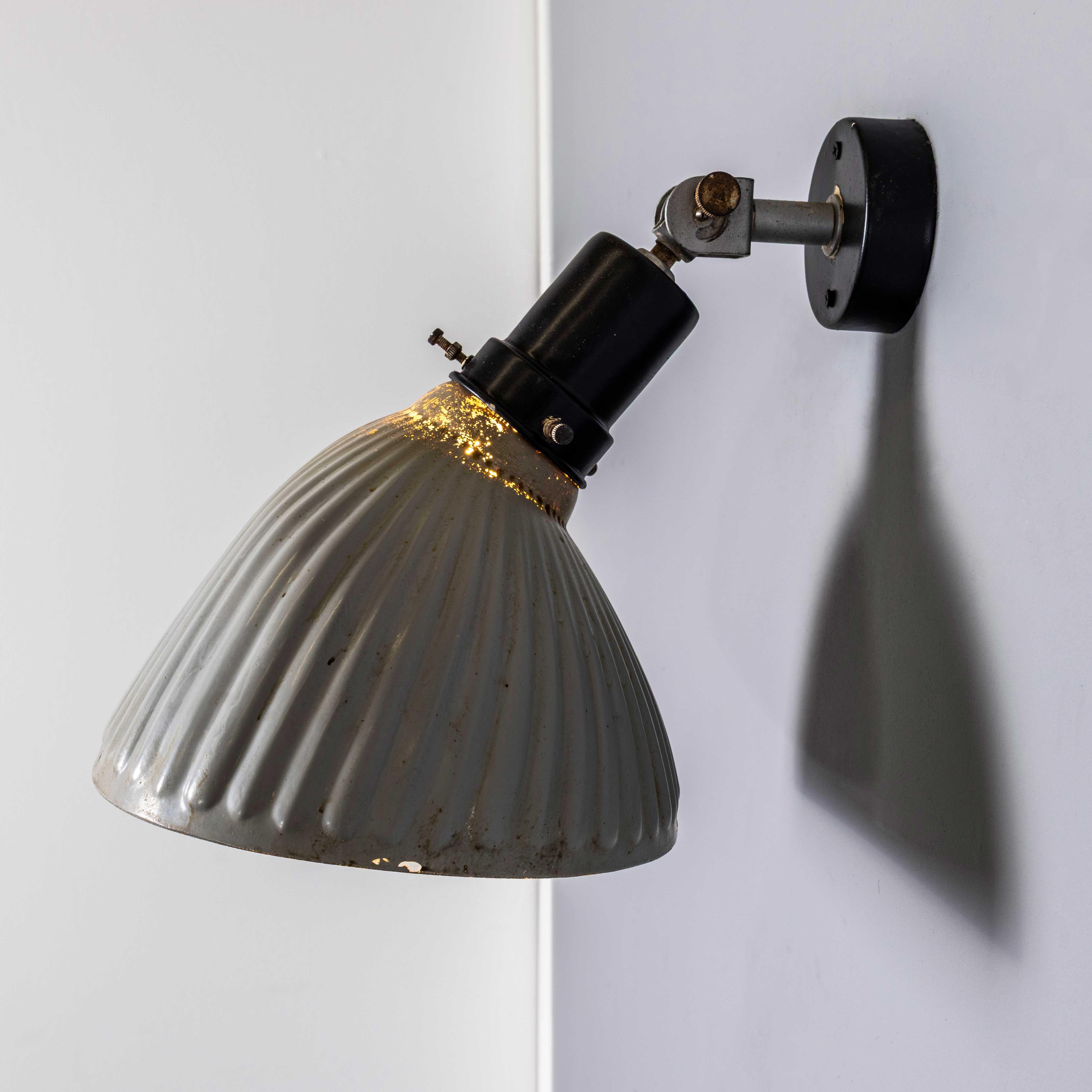 Lámparas de Pared y Techo Regulables de Vidrio de Mercurio Originales de 1940 en venta 5