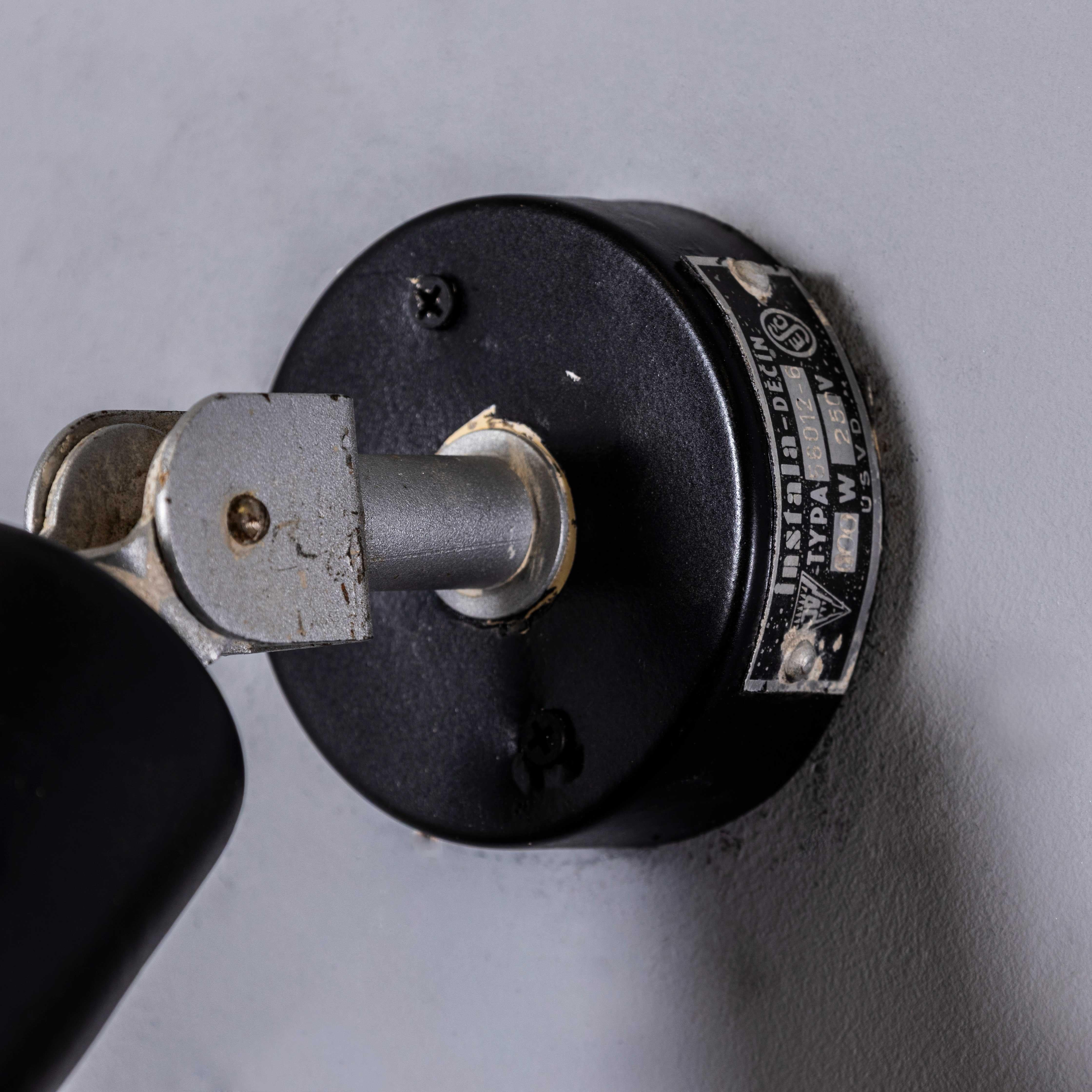 Lámparas de Pared y Techo Regulables de Vidrio de Mercurio Originales de 1940 en venta 6