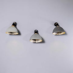 1940's Original Mercury Glass Adjustable Wall - Ceiling Lamps